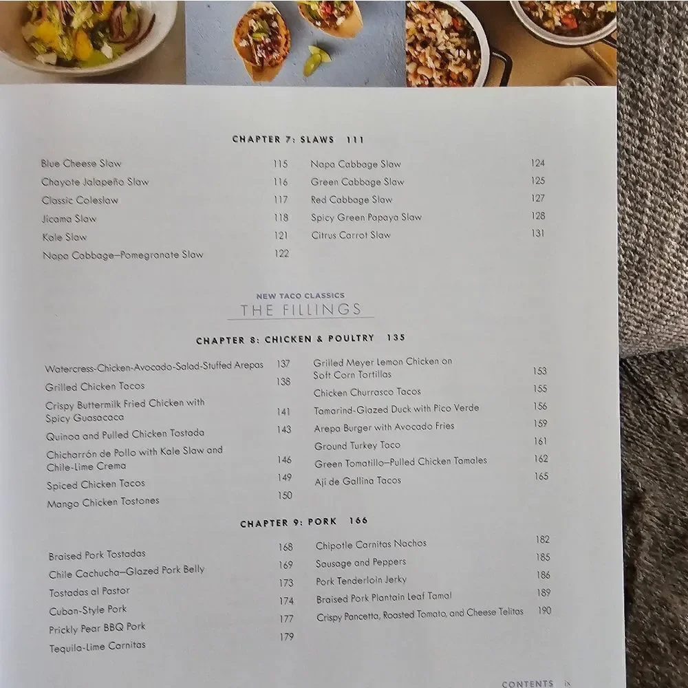 Lorena Garcias New Taco classics Cookbook.